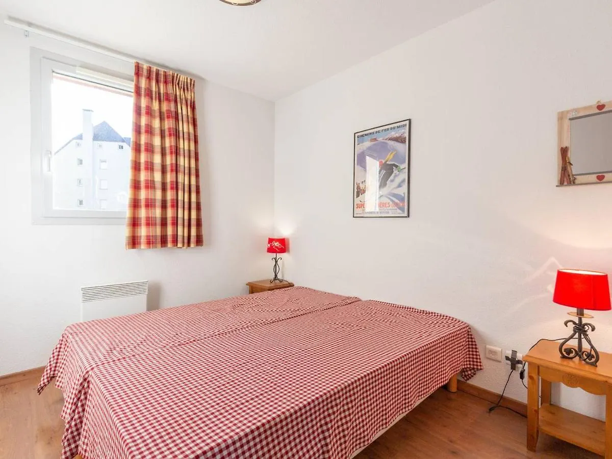 Appartement Chaleureux 8 Pers, Balcon, Parking, 2 Chambres, Station Peyragudes - Fr-1-695-37 Germ 0*,  Франция