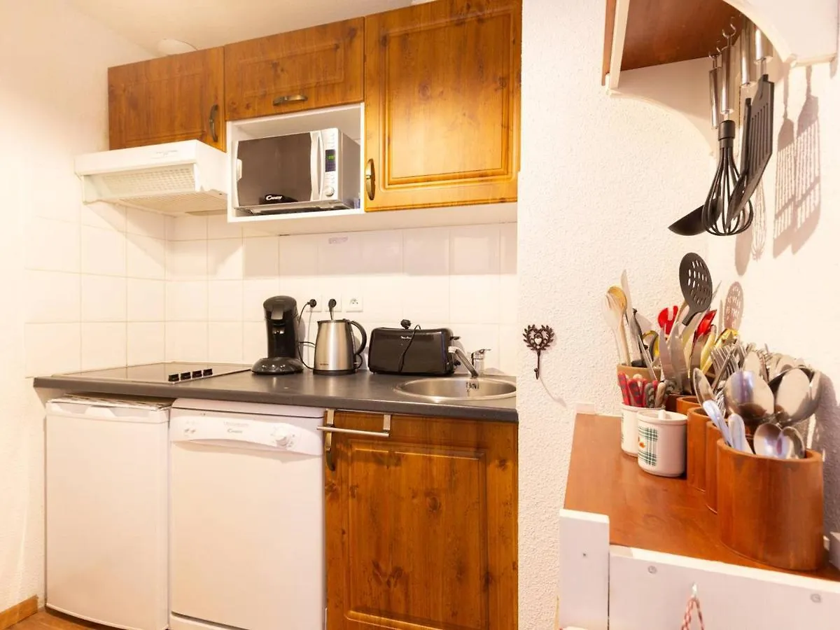 Апартаменты Appartement Chaleureux 8 Pers, Balcon, Parking, 2 Chambres, Station Peyragudes - Fr-1-695-37 Germ